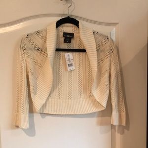 Bolero jacket. New with tags   Cream color